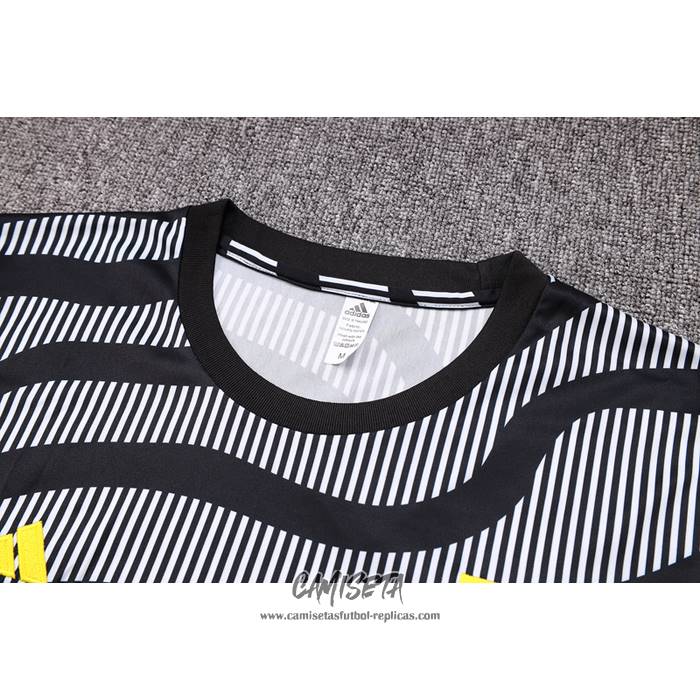 Chandal del Juventus 2023 Manga Corta Negro - Pantalon Corto